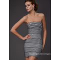 Sheath Column Short Mini Strapless Bandage Dresses